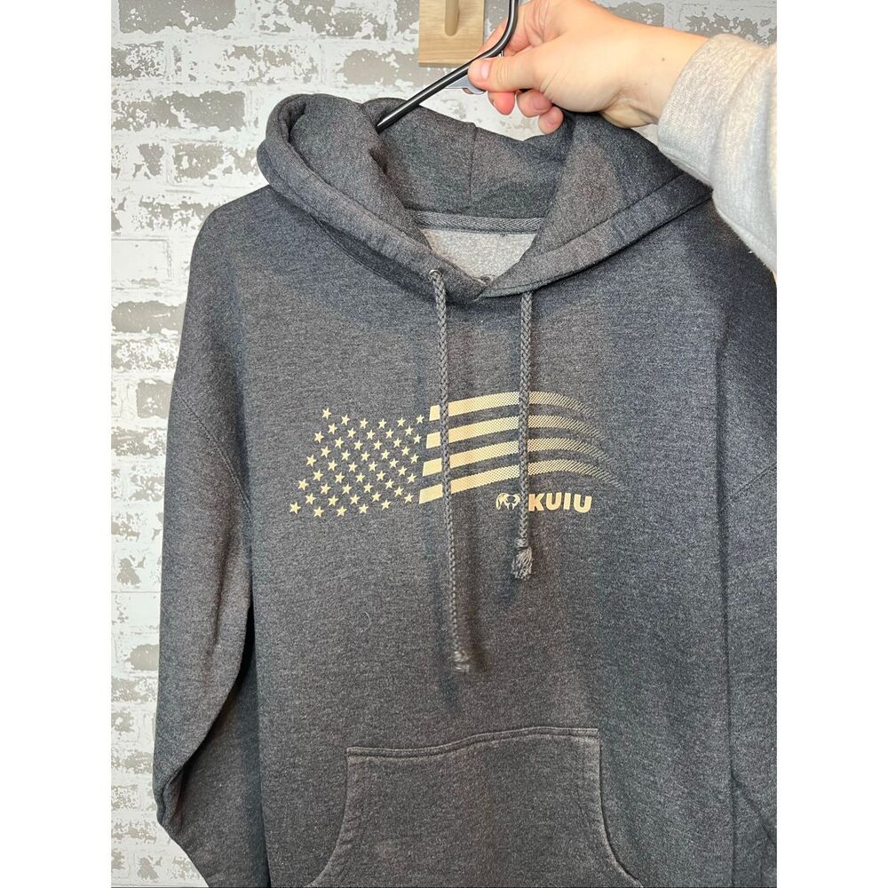 Kuiu | men hoodie with American flag